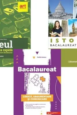 Pachet Bacalaureat Limba si literatura romana Eseul, Istorie si Logica Argumentare si comunicare - Liliana Paicu, Adrian Ilie Aichimoaie, Cecilia Ionescu