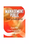 Management public. Teste si studii de caz - Lucica Matei, Corina Georgiana Lazar