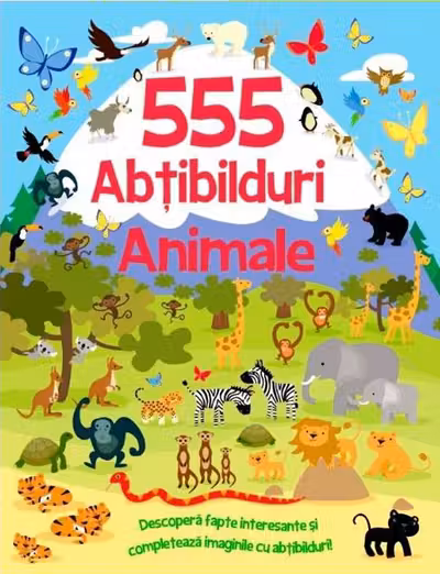 555 abtibilduri. Animale