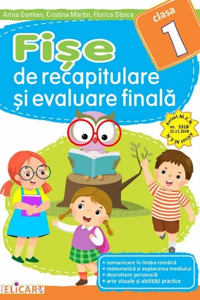 Fişe de recapitulare şi evaluare finală pentru clasa I