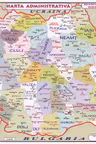 Planșă. Harta României A4