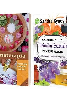 Pachet 2 carti Starea de bine. Uleiuri esentiale si Aromoterapia