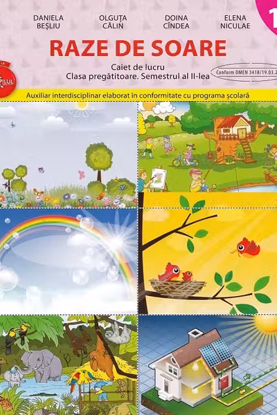 Raze de soare Caiet Semestrul II Clasa pregatitoare