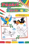 Păsări de colorat 3-5 ani