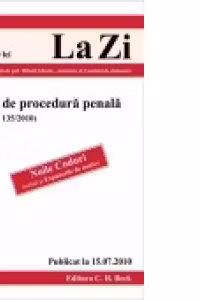 Codul de procedura penala (Publicat la 15.07.2010). Cod 404