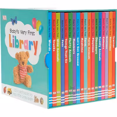 Baby's Very First Library 18 Board Books Box Set