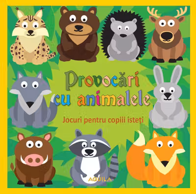 Provocari cu animale. Jocuri pentru copiii isteti