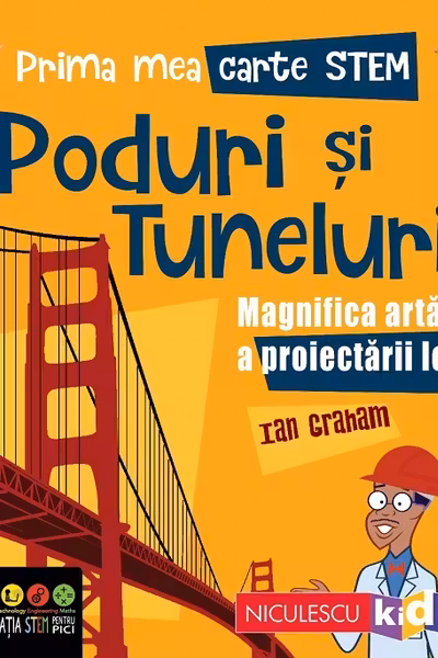 Prima mea carte Stem: Poduri și tuneluri. Magnifica artă a proiectării