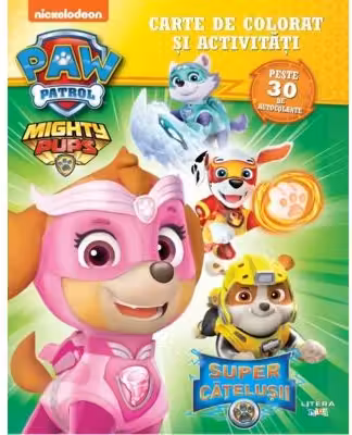 Supercatelusii. Carte de colorat si activitati