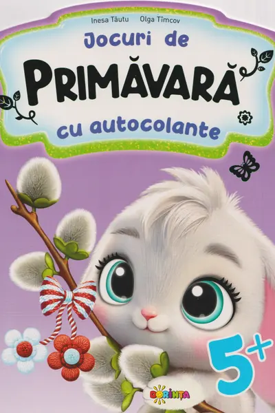 Jocuri de Primavara cu autocolante. 5+