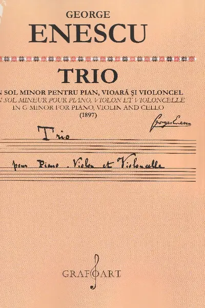 Trio în sol minor pentru pian, vioară și violoncel (1897)