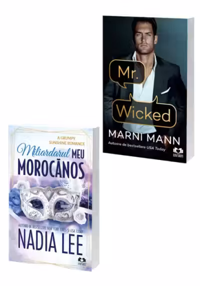 Pachet Miliardarul meu morocanos + Mr. Wicked. Set 2 carti