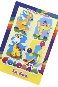 Privim si coloram. Coloram La Zoo