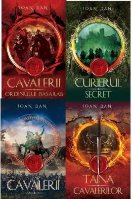 Colectia Cavalerii de Ioan Dan, Pachet complet 4 volume, editie brosata