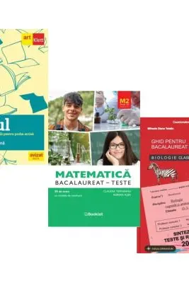 Pachet Bacalaureat 2026. Eseul. Pregatire individuala pentru proba scrisa, Matematica M2 Profil Stiinte ale naturii. Teste si Biologie clasele 9-10 - Liliana Paicu, Claudia Temneanu, Stelica Ene