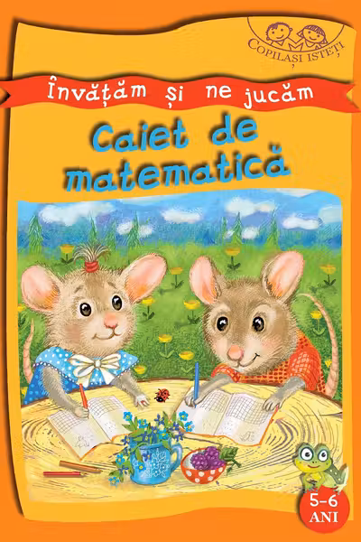 Invatam si ne jucam. Caiet de matemetica. 5-6 ani. «Copilasi isteti». «BIBLION»