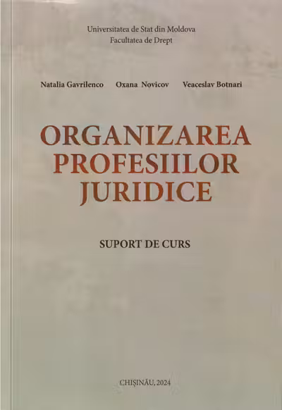 Organizarea profesiilor juridica