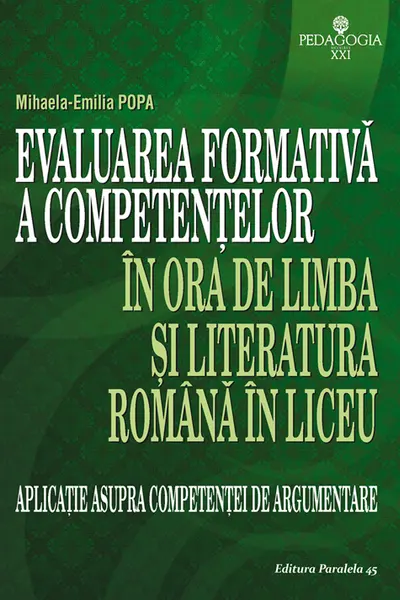 Evaluarea formativă a competențelor în ora de limba și literatura română în liceu