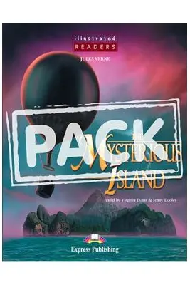 Literatura adaptata pentru copii Benzi desenate The mysterious island cu CD