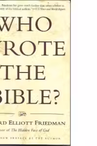 Who Wrote The Bible?