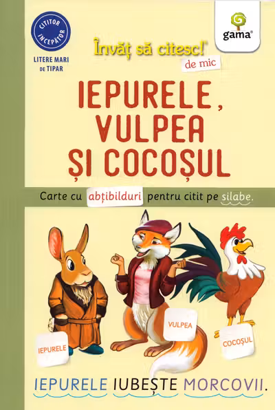 Iepurele, vulpea si cocosul