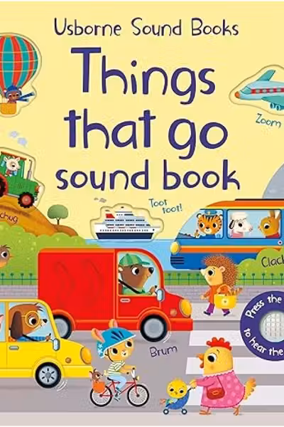 Things That Go Sound Book