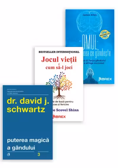 Pachet Puterea magica a gandului. Set 3 carti