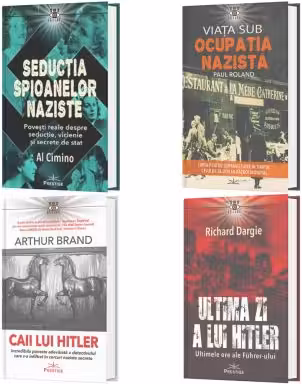 Pachet format din 4 titluri Viata sub Ocupatia Nazista, Seductia spioanelor naziste, Caii lui Hitler - Al Cimino, Richard Dargie