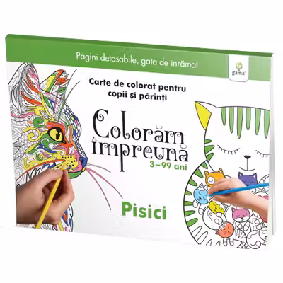 Coloram impreuna. Pisici