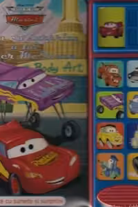 MASINI - CURSA CU SURPRIZE A LUI FULGER MCQUEEN - CU SUNETE