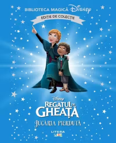 Biblioteca magica DISNEY. REGATUL DE GHEATA. JUCARIA PIERDUTA. . Editie de colectie