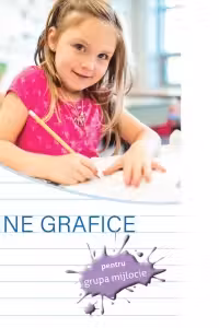 Semne grafice. Caiet de lucru pentru grupa mijlocie