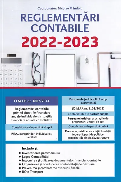 Reglementări contabile 2022-2023
