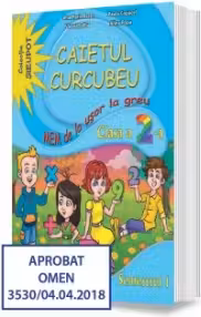 Caietul Curcubeu. MEM de la usor la greu. Clasa a 2-a, semestrul 1