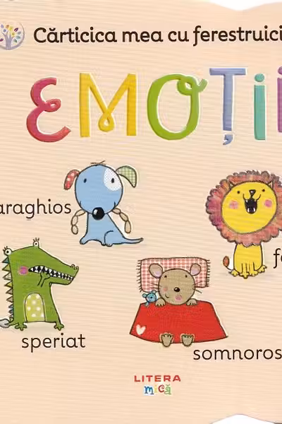 BEBE INVATA. CARTICICA MEA CU FERESTRUICI. EMOTII