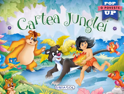 Cartea Junglei. Carte pop-up