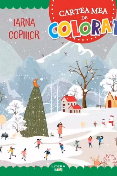 CARTEA MEA DE PICTAT. IARNA COPIILOR