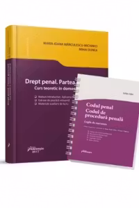 Pachet Drept penal. Partea generala. Curs teoretic in domeniul licentei (I) (2 carti)