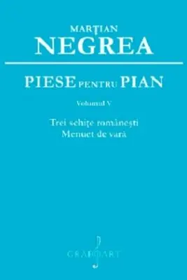 Piese pentru pian. Trei schite romanesti, Menuet de vara, volumul 5