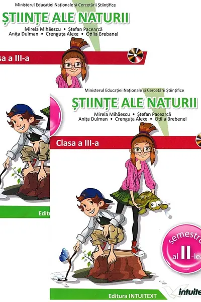 Științe ale naturii - Clasa 3 Sem.1+2 - Manual + 2CD