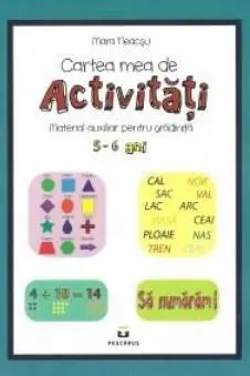 Cartea mea cu activitati 5-6 ani. Material pentru gradinite.