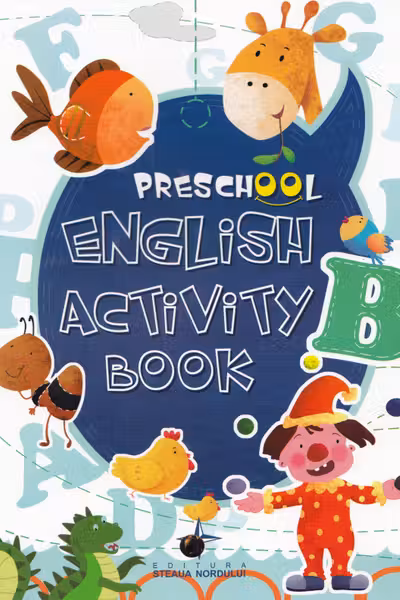 Preschool english activity book