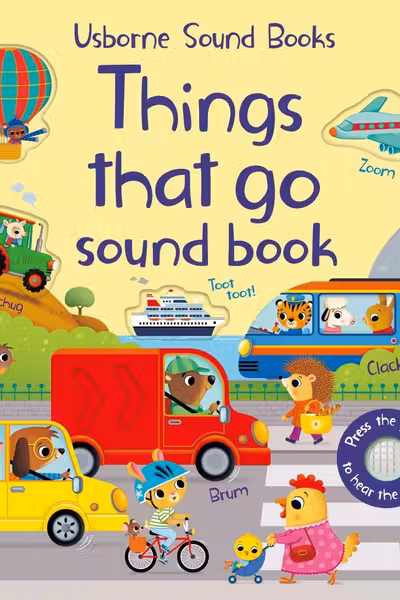 Things That Go Sound Book