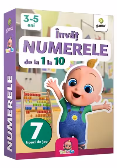 Invat numerele de la 1 la 10
