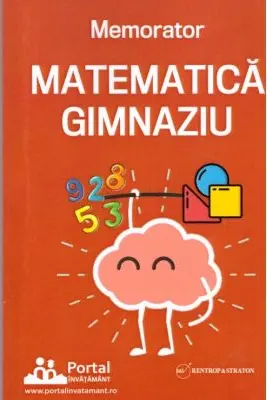 Memorator matematica pentru clasele 5-8