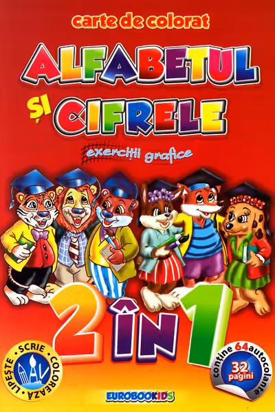 Alfabetul și cifrele. Exerciții grafice