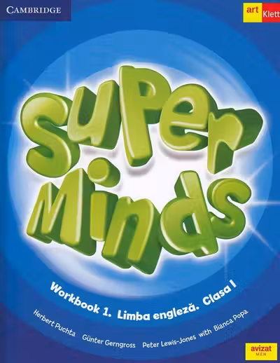 Super Minds. Workbook 1. Limba Engleza - Clasa 1