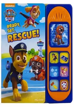 Paw Patrol Chase Skye Marshall and More! Ready Set Rescue! Sound Board Book