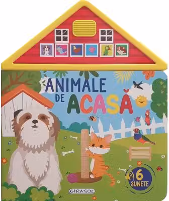 Animale de acasa - Carte cu sunete