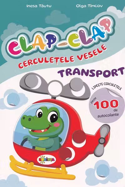 Clap - Clap cerculete vesele. Transport